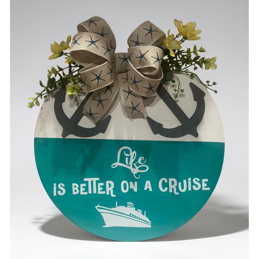 Cruise Door Sign; Handmade Sign